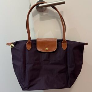 Longchamp Medium Le Pliage Nylon Shoulder Tote
